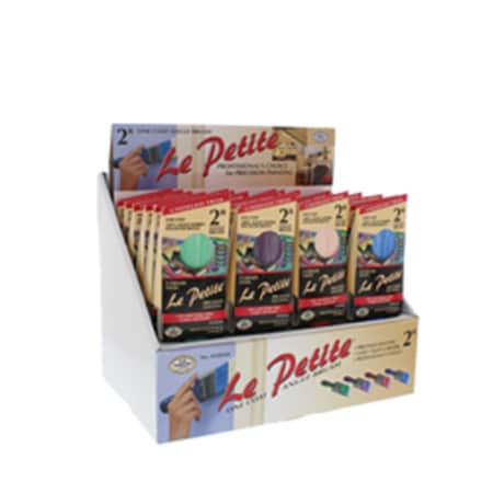 Great American Marketing Great American Marketing 4920AM Le Petite 2 in. Paint Brush Display - 24 Piece 4920AM